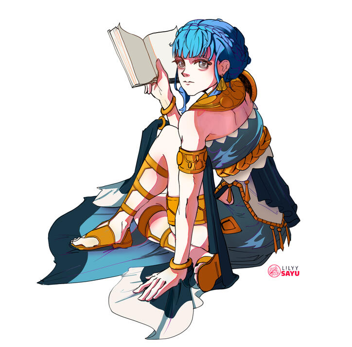 Cell Shading Character - Fire Emblem Mariane