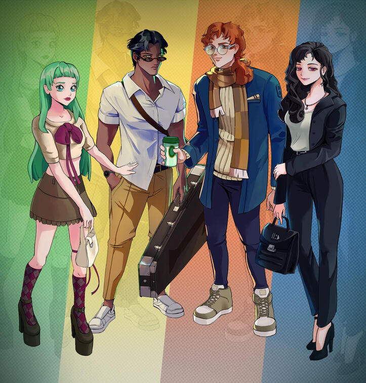 Full Body of Multiple Characters!